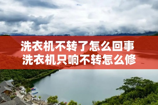 洗衣机不转了怎么回事 洗衣机只响不转怎么修
