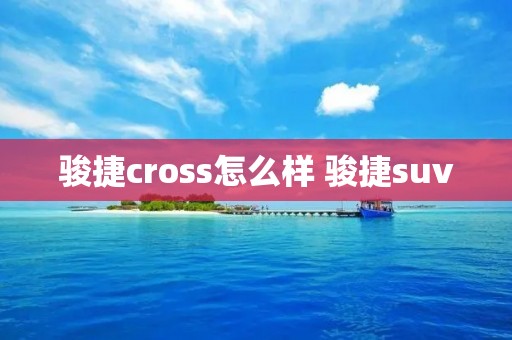 骏捷cross怎么样 骏捷suv