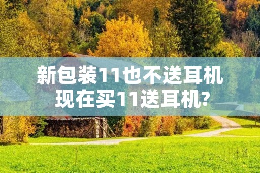 新包装11也不送耳机 现在买11送耳机?