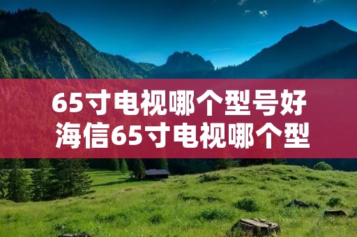 65寸电视哪个型号好 海信65寸电视哪个型号好