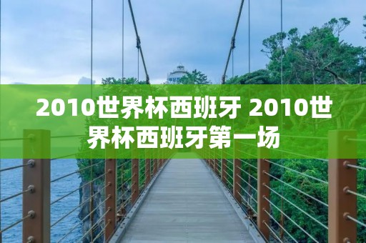 2010世界杯西班牙 2010世界杯西班牙第一场