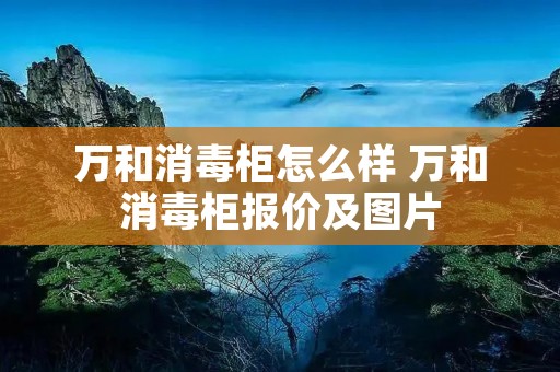 万和消毒柜怎么样 万和消毒柜报价及图片 万和消毒柜怎么样 万和消毒柜报价及图片