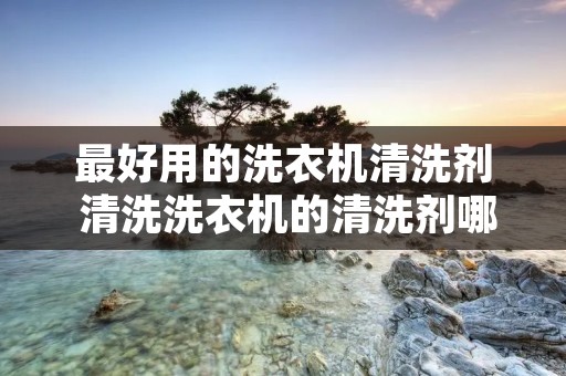 最好用的洗衣机清洗剂 清洗洗衣机的清洗剂哪个牌子好 最好用的洗衣机清洗剂 清洗洗衣机的清洗剂哪个牌子好