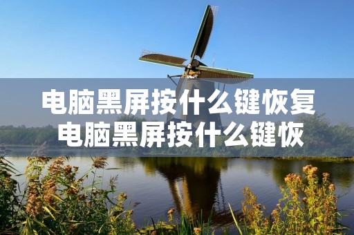 电脑黑屏按什么键恢复 电脑黑屏按什么键恢复亮屏 电脑黑屏按什么键恢复 电脑黑屏按什么键恢复亮屏