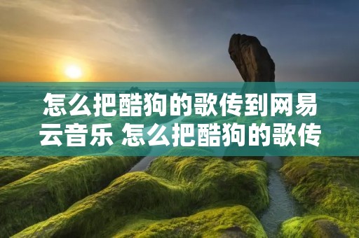 怎么把酷狗的歌传到网易云音乐 怎么把酷狗的歌传到网易云音乐视频 怎么把酷狗的歌传到网易云音乐 怎么把酷狗的歌传到网易云音乐视频