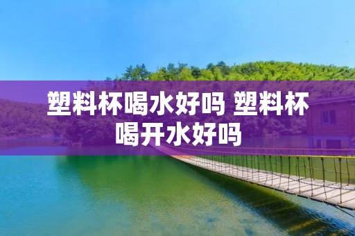 塑料杯喝水好吗 塑料杯喝开水好吗