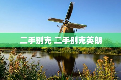 二手别克 二手别克英朗