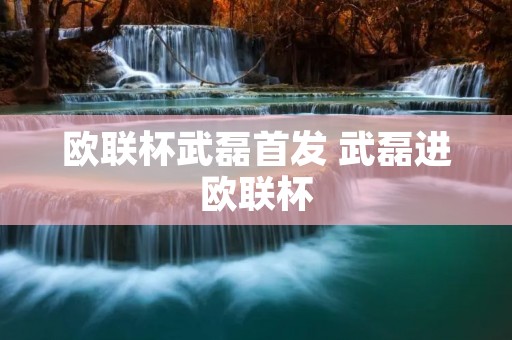 欧联杯武磊首发 武磊进欧联杯 欧联杯武磊首发 武磊进欧联杯