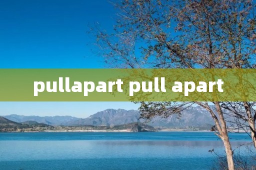 pullapart pull apart