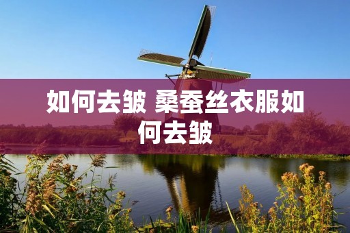如何去皱 桑蚕丝衣服如何去皱