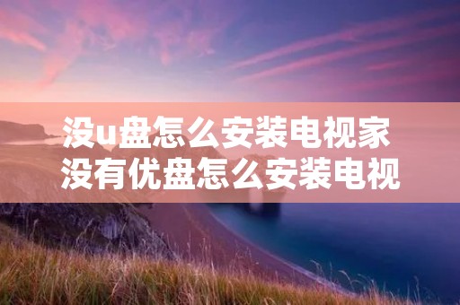 没u盘怎么安装电视家 没有优盘怎么安装电视家 没u盘怎么安装电视家 没有优盘怎么安装电视家