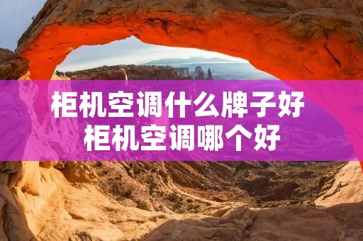 柜机空调什么牌子好 柜机空调哪个好