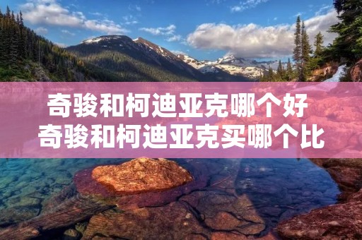 奇骏和柯迪亚克哪个好 奇骏和柯迪亚克买哪个比较好 奇骏和柯迪亚克哪个好 奇骏和柯迪亚克买哪个比较好