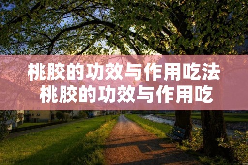桃胶的功效与作用吃法 桃胶的功效与作用吃法图片 桃胶的功效与作用吃法 桃胶的功效与作用吃法图片