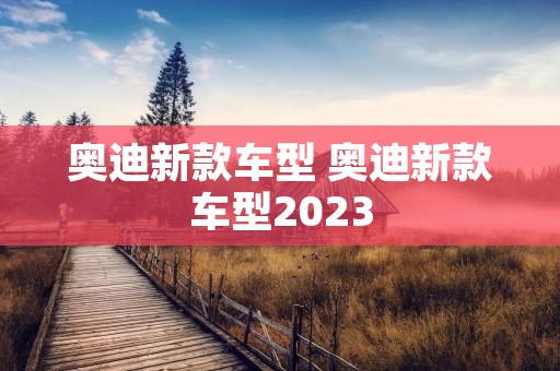 奥迪新款车型 奥迪新款车型2023 奥迪新款车型 奥迪新款车型2023