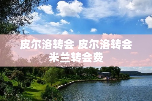 皮尔洛转会 皮尔洛转会米兰转会费 皮尔洛转会 皮尔洛转会米兰转会费