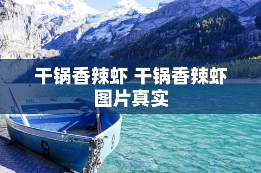 干锅香辣虾 干锅香辣虾图片真实 干锅香辣虾 干锅香辣虾图片真实