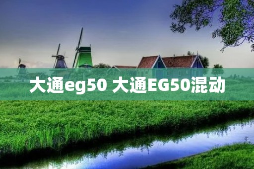 大通eg50 大通EG50混动 大通eg50 大通EG50混动
