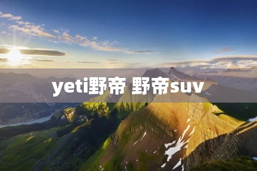 yeti野帝 野帝suv yeti野帝 野帝suv