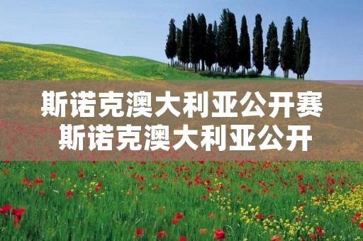 斯诺克澳大利亚公开赛 斯诺克澳大利亚公开赛历届冠军