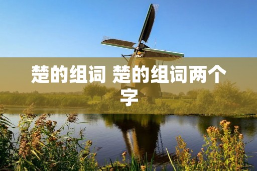 楚的组词 楚的组词两个字 楚的组词 楚的组词两个字