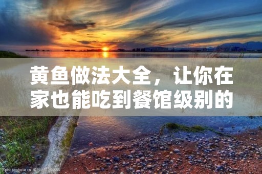 黄鱼做法大全,让你在家也能吃到餐馆级别的美味佳肴 黄鱼做法大全,让你在家也能吃到餐馆级别的美味佳肴