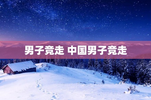 男子竞走 中国男子竞走