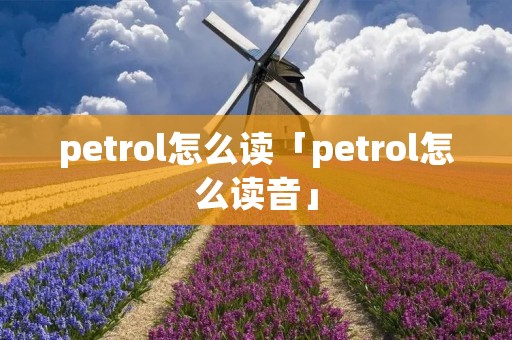 petrol怎么读「petrol怎么读音」 petrol怎么读「petrol怎么读音」