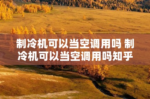 制冷机可以当空调用吗 制冷机可以当空调用吗知乎