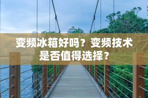 变频冰箱好吗?变频技术是否值得选择? 变频冰箱好吗?变频技术是否值得选择?