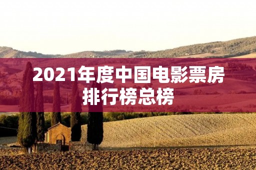 2021年度中国电影票房排行榜总榜