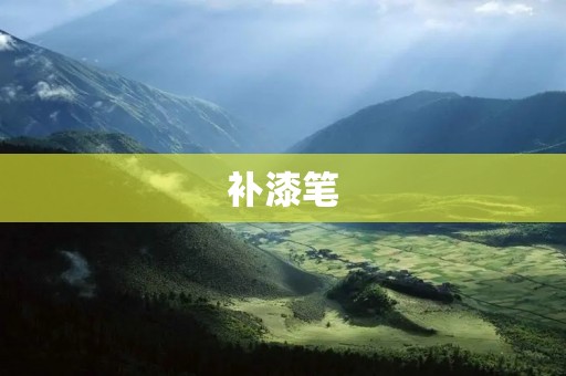 补漆笔:小巧精致,轻松修复车漆划痕 补漆笔:小巧精致,轻松修复车漆划痕