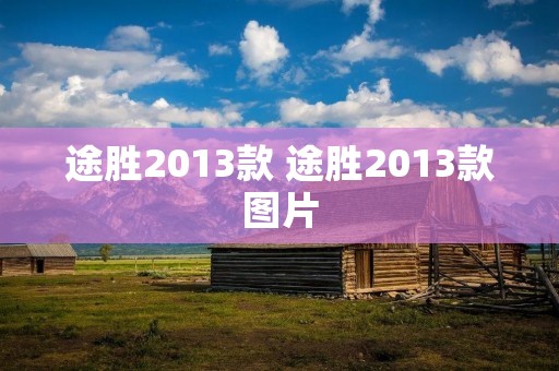 途胜2013款 途胜2013款图片