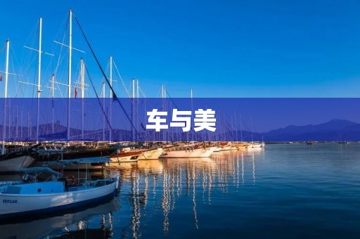 车与美：如何驾驭一辆美丽的座驾