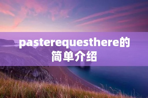 pasterequesthere的简单介绍 pasterequesthere的简单介绍