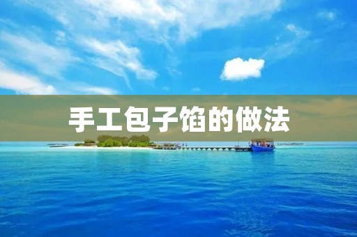 手工包子馅的做法 手工包子馅的做法