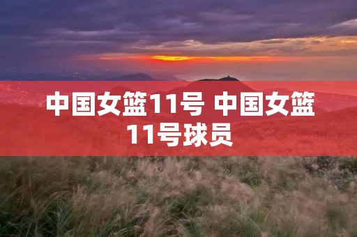 中国女篮11号 中国女篮11号球员