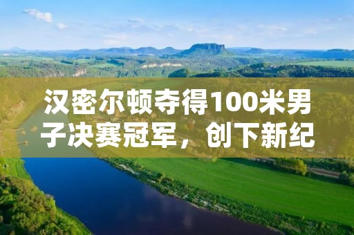 汉密尔顿夺得100米男子决赛冠军,创下新纪录 汉密尔顿夺得100米男子决赛冠军,创下新纪录
