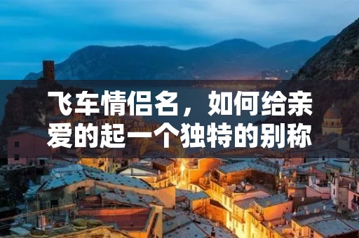 飞车情侣名,如何给亲爱的起一个独特的别称?