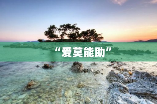 “爱莫能助”：心有余而力不足