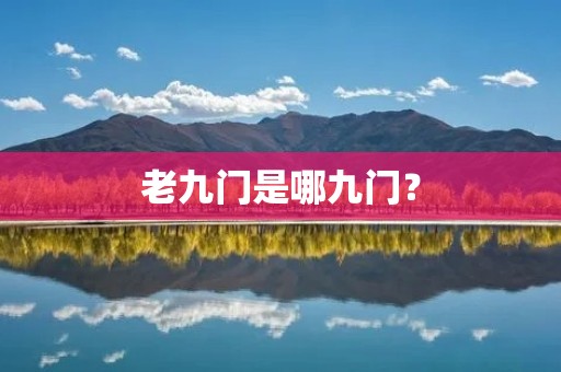 老九门是哪九门?