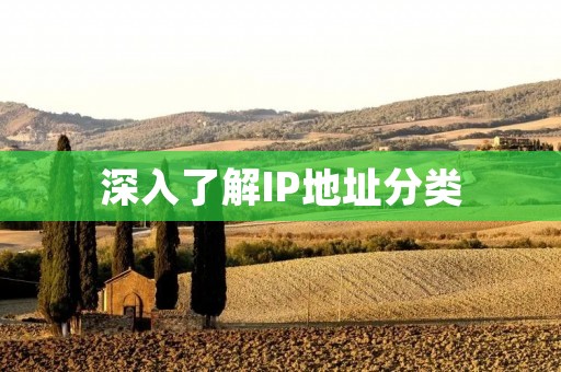 深入了解IP地址分类 深入了解IP地址分类