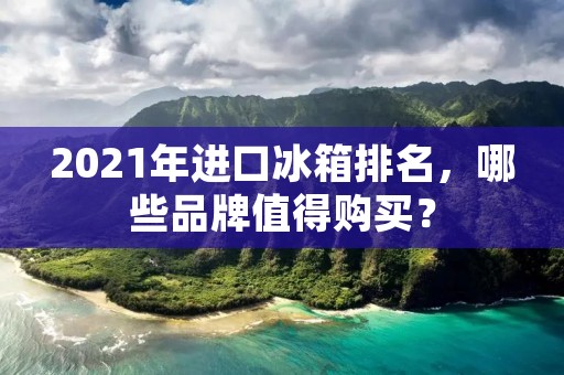 2021年进口冰箱排名，哪些品牌值得购买？