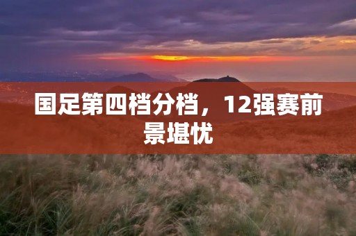 国足第四档分档，12强赛前景堪忧