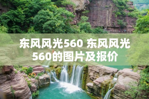 东风风光560 东风风光560的图片及报价