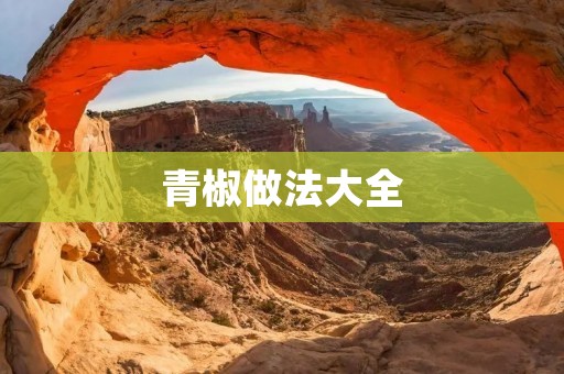 青椒做法大全 青椒做法大全