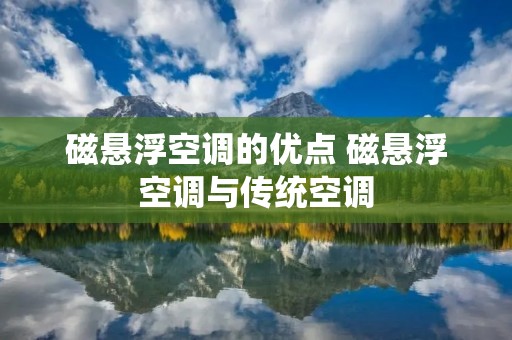 磁悬浮空调的优点 磁悬浮空调与传统空调