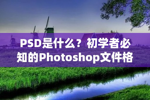 PSD是什么?初学者必知的Photoshop文件格式 PSD是什么?初学者必知的Photoshop文件格式