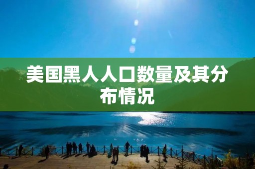 美国黑人人口数量及其分布情况