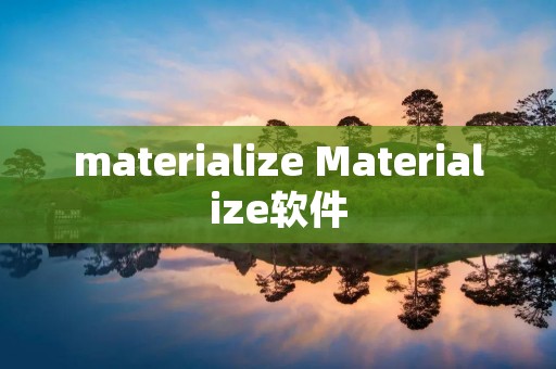 materialize Materialize软件